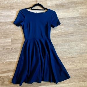 Pretty navy blue summer and or work dress